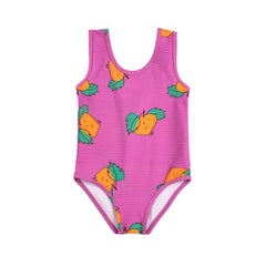 TANGERINE ALL OVER SWIMSUIT