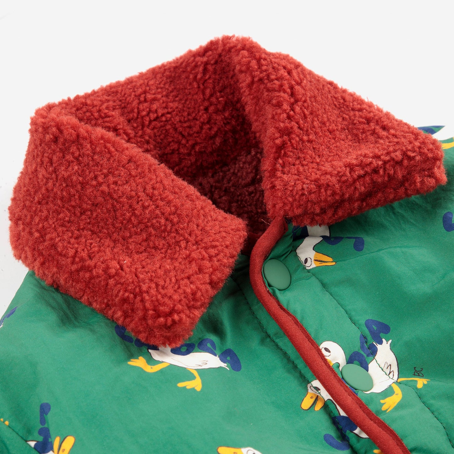 LA OCA ALL OVER REVESIBLE SHEEPSKIN JACKET