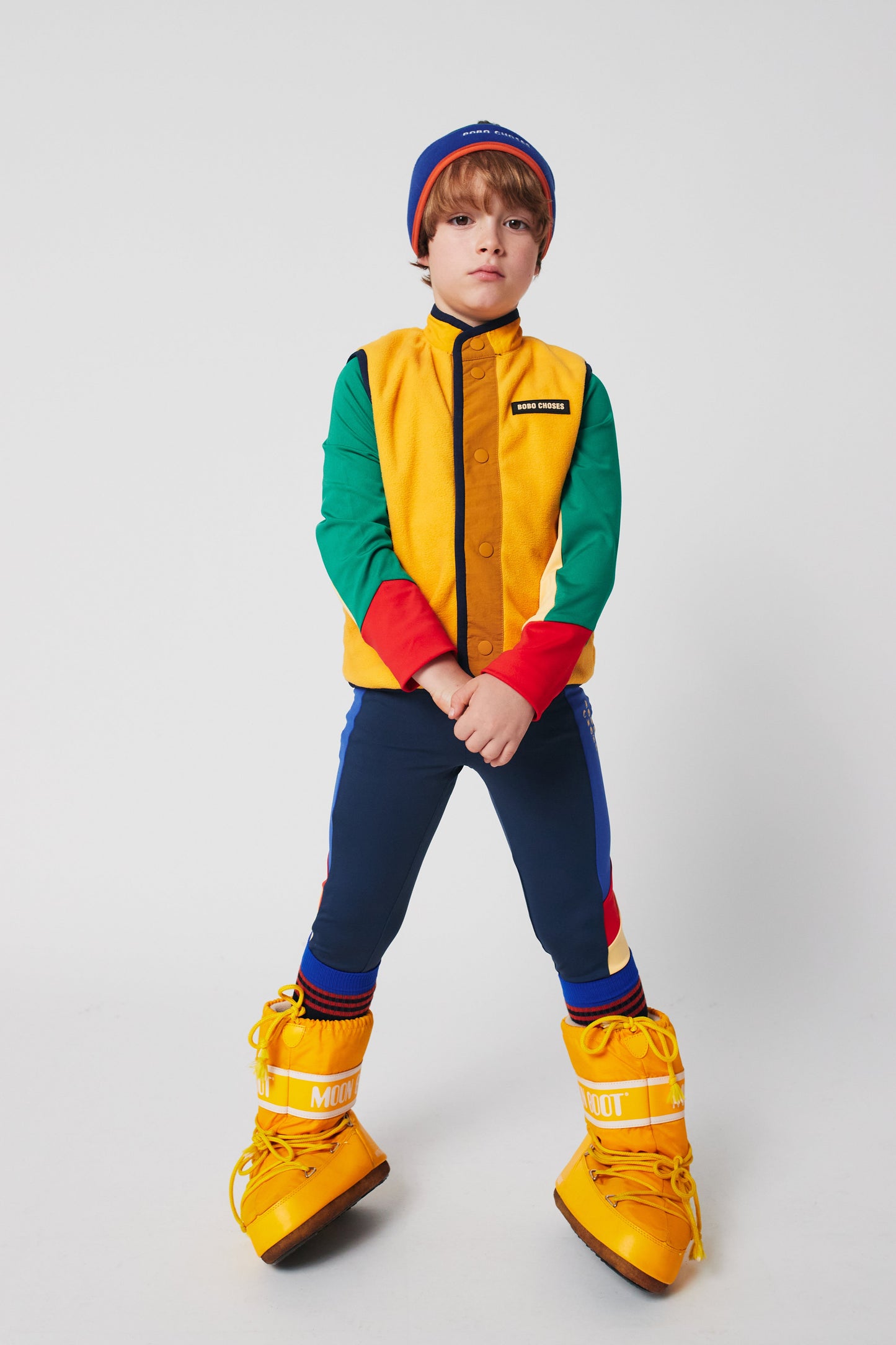 COLOR BLOCK SPORTY LEGGINGS