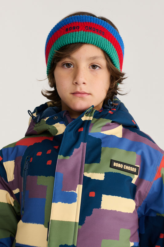 PAINT FOREST ALL OVER SKI ANAORAK JACKET