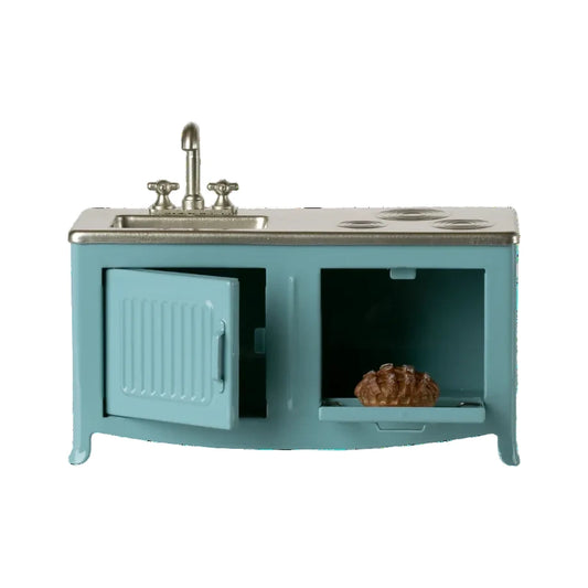 MOUSE KITCHEN STOVE - BLUE
