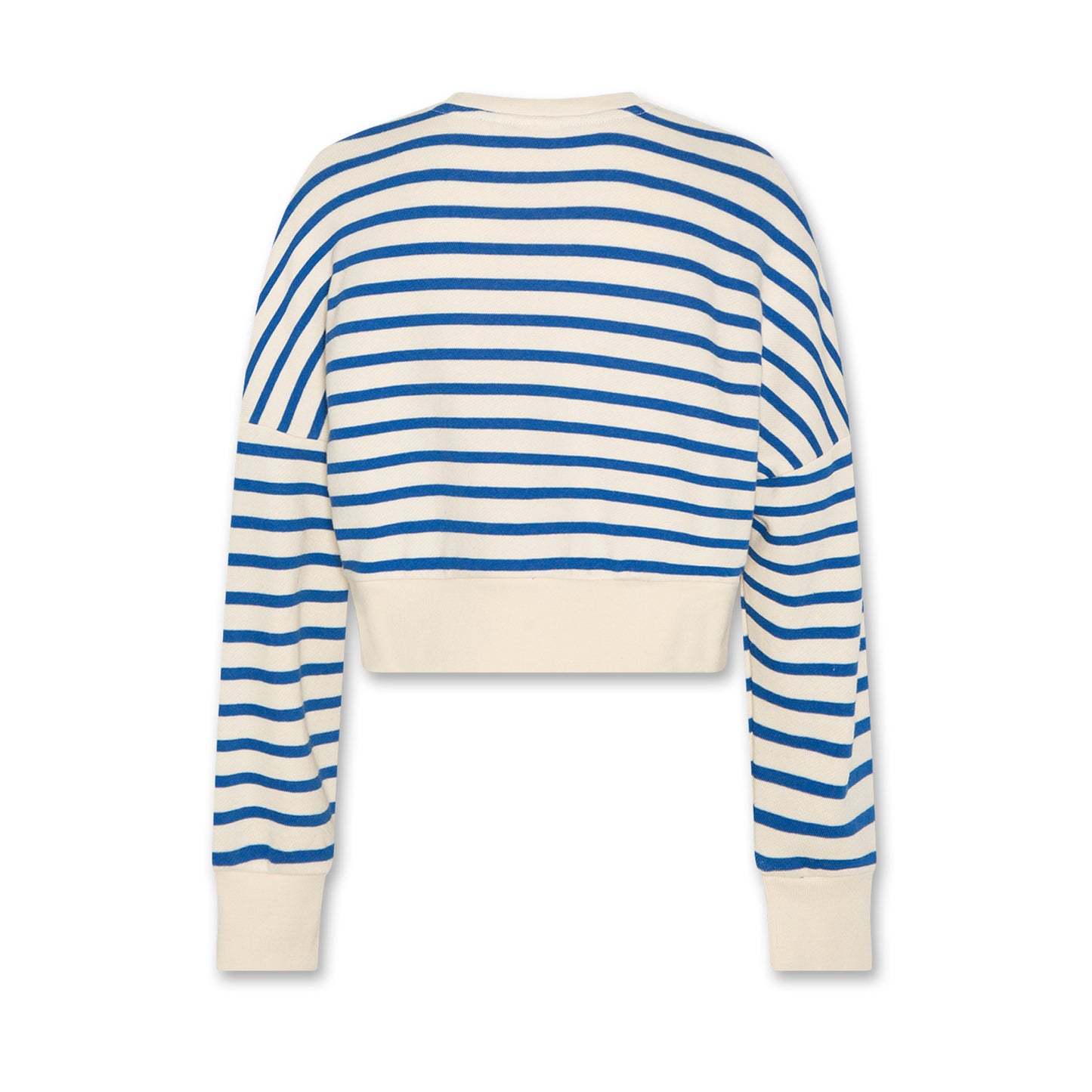 ABBY STRIPED LOGO SWEATSHIRT