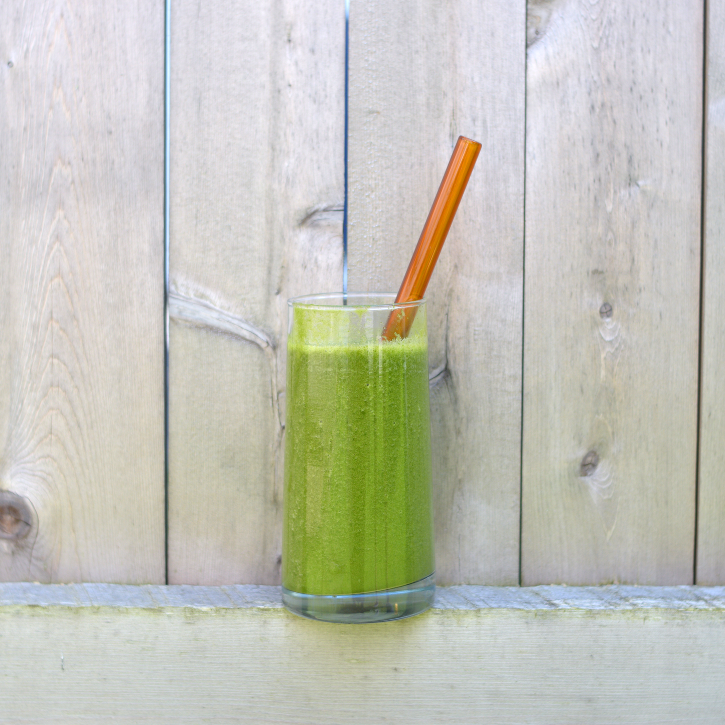 GLASS STRAW 9"