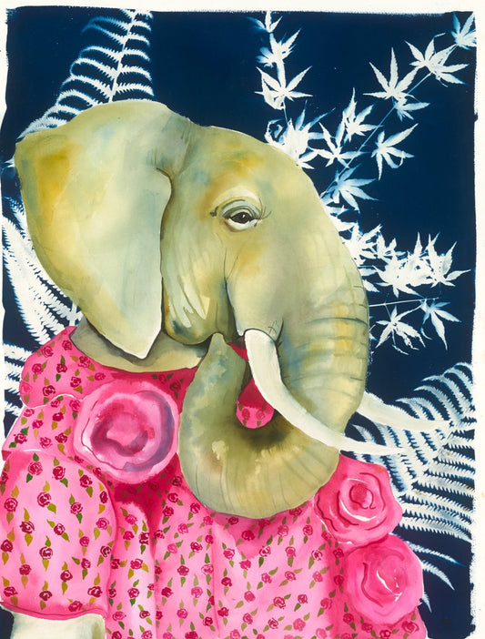 ELEANOR THE ELEPHANT - ORIGINAL ART