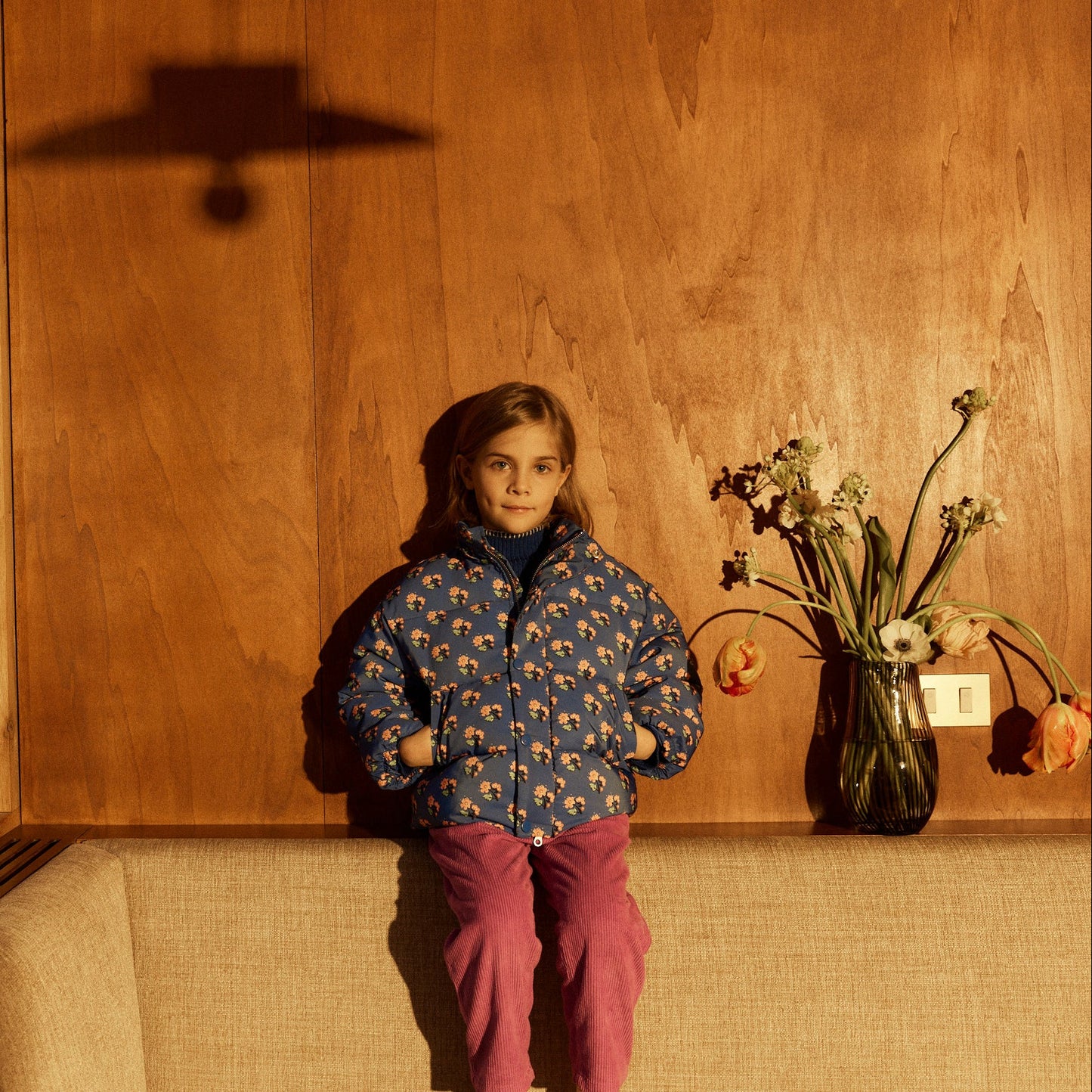 ALIXA PUFF JACKET - FOREST