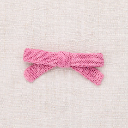 JUMBO GOLDIE BOW BARETTE - AZELEA