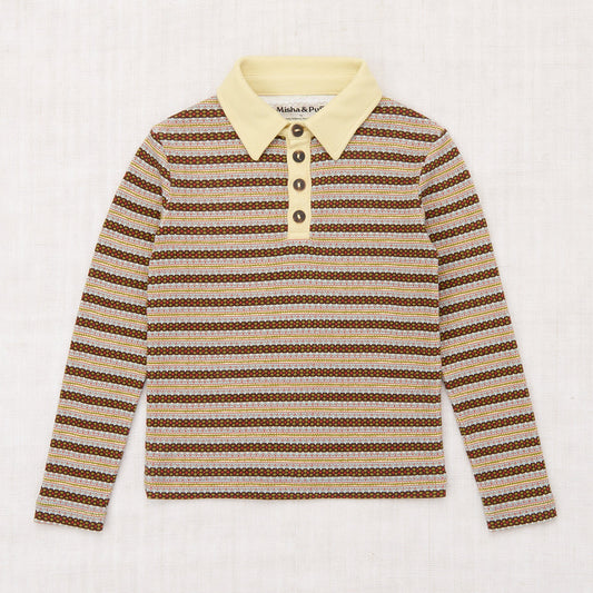 Misha and Puff Rodeo Long Sleeve Polo