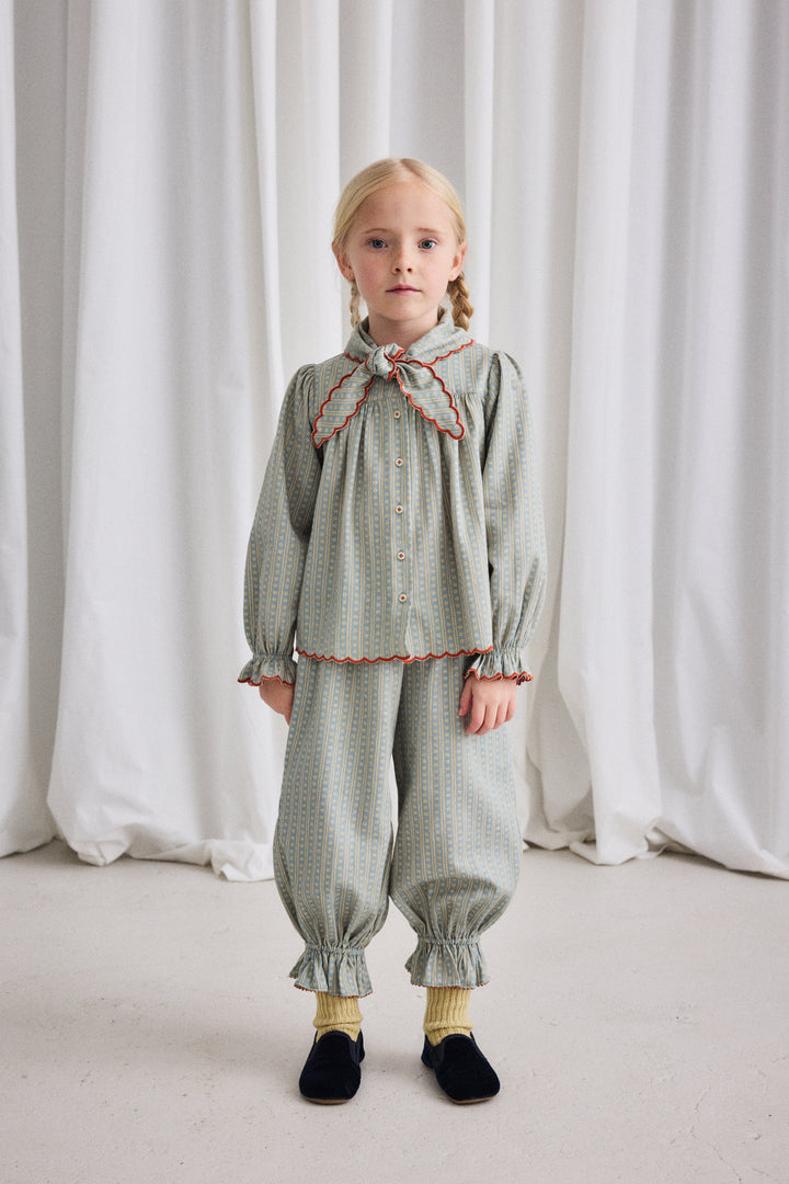 MIKI TOP - OVERCAST LITTLE HOUSE FLORAL