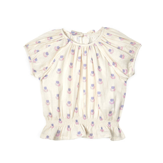 OLIVETTA MUSLIN BLOUSE