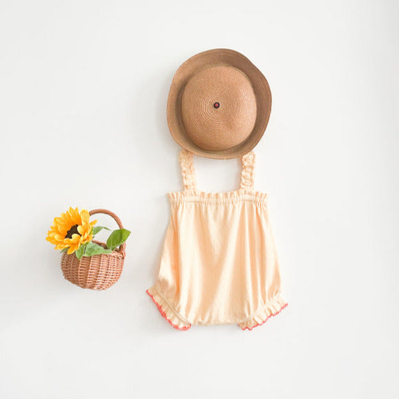 PAULETTE ROMPER APRICOT SORBET