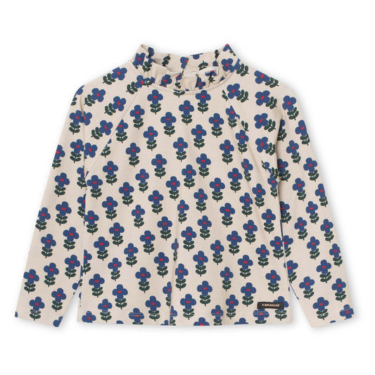 SISSI LONG SLEEVE FLOWER SHIRT