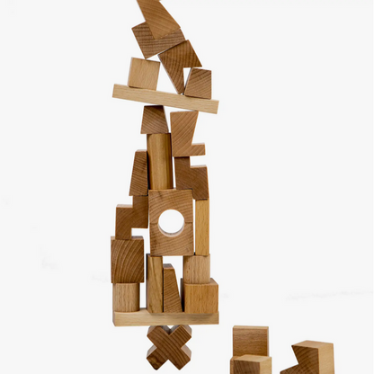 STACKING MONTESSORI WODD TOWER