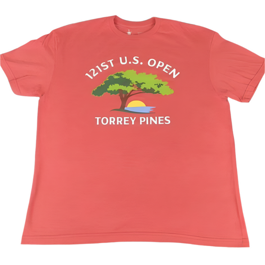 121 ST TORRY PINES US OPEN T SHIRT - RED