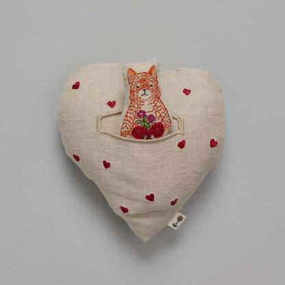 FOX HEART POCKET VALENTINE