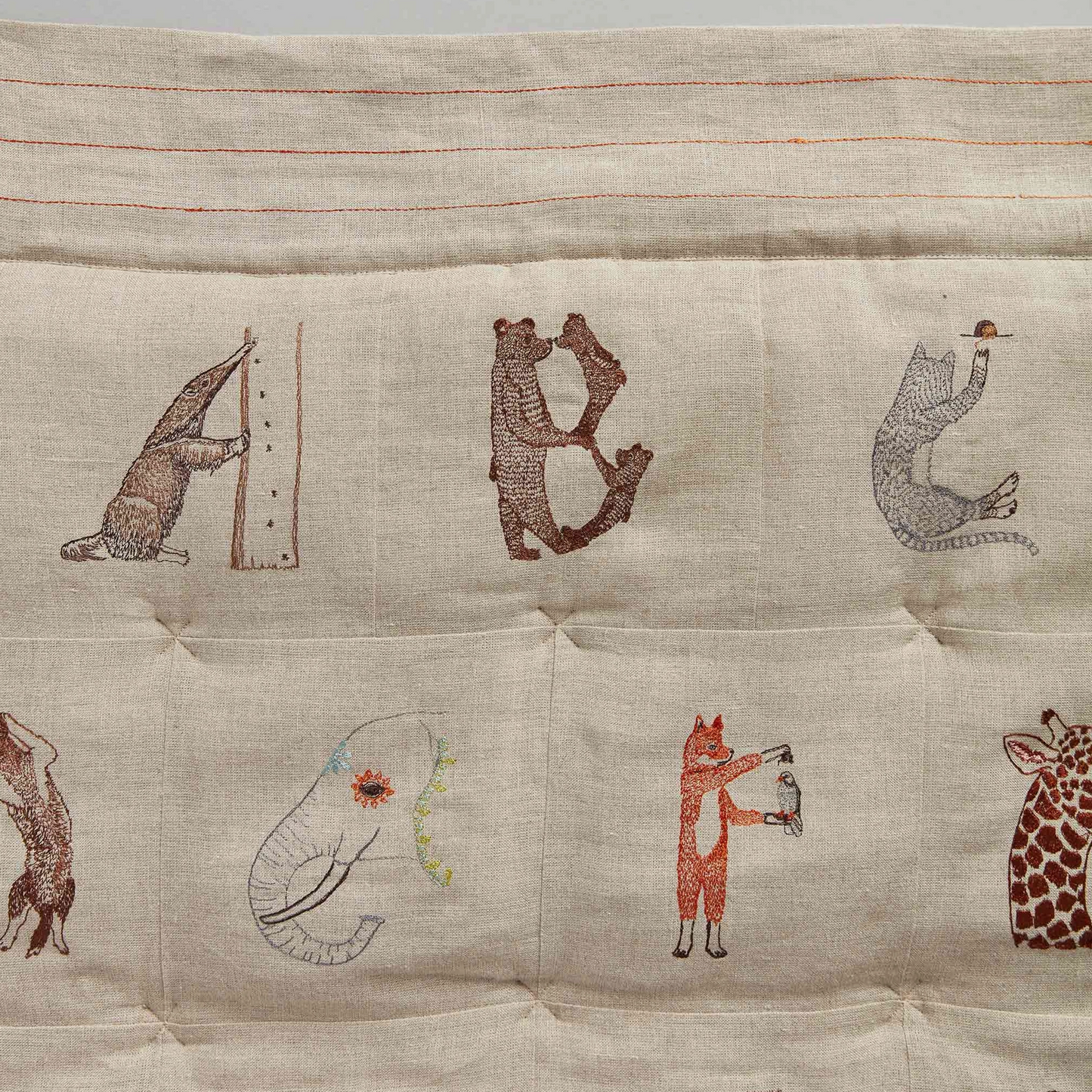 CORAL & TUSK ALPHABET QUILT