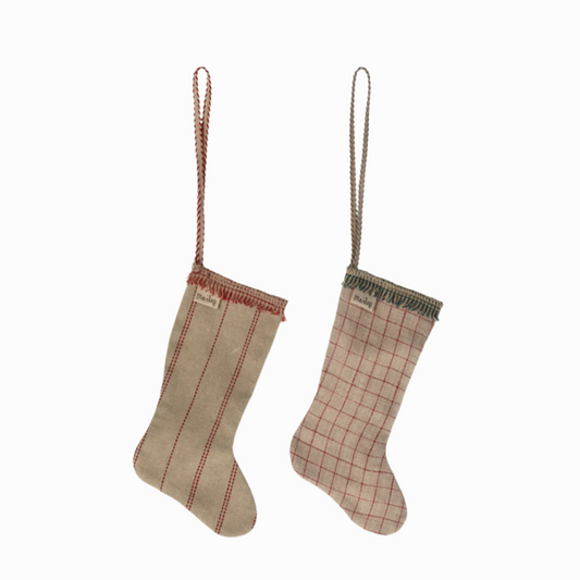 MAILEG CHRISTMAS STOCKINGS ORNAMENTS