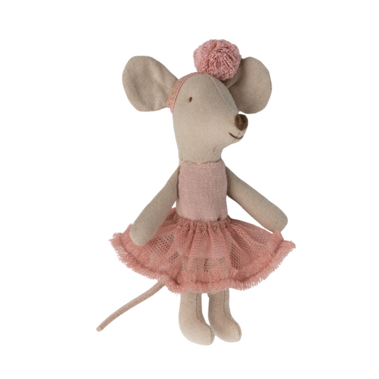 LITTLE SISTER MOUSE BALLERINA - ROSE