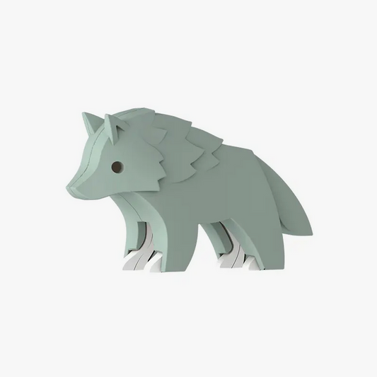 WOLF MAGNETIC 3D PUZZLE