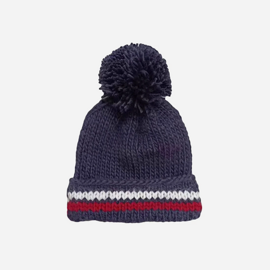 SKI STRIPE HAT - NAVY