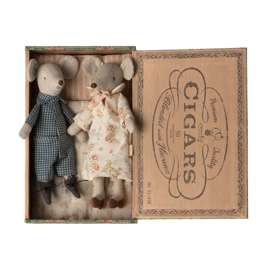 MAILEG GRANDMA & GRANDPA MICE - NEW FOR 2023