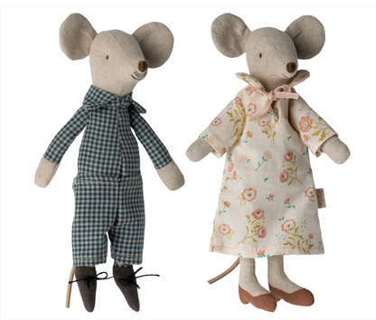 MAILEG GRANDMA & GRANDPA MICE - NEW FOR 2023