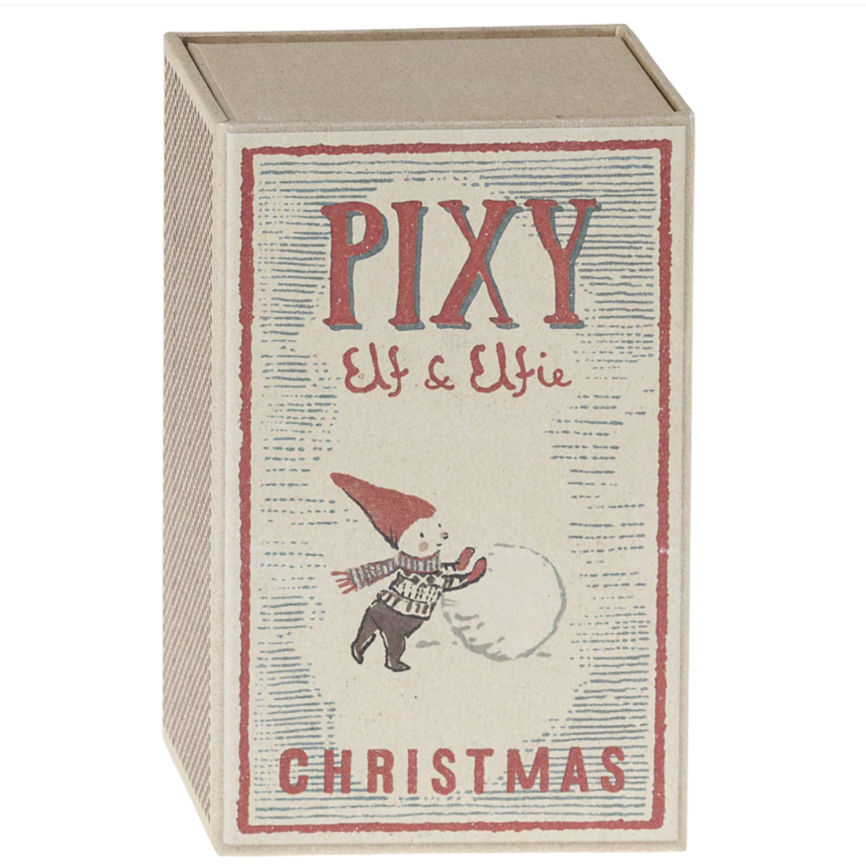 MAILEG PIXY ELF IN MATCHBOX - BOY