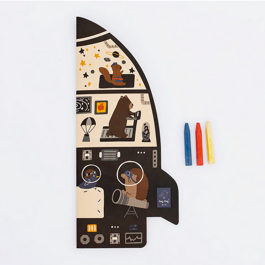 ROCKET JUMBO PAPER COLORING BOOK