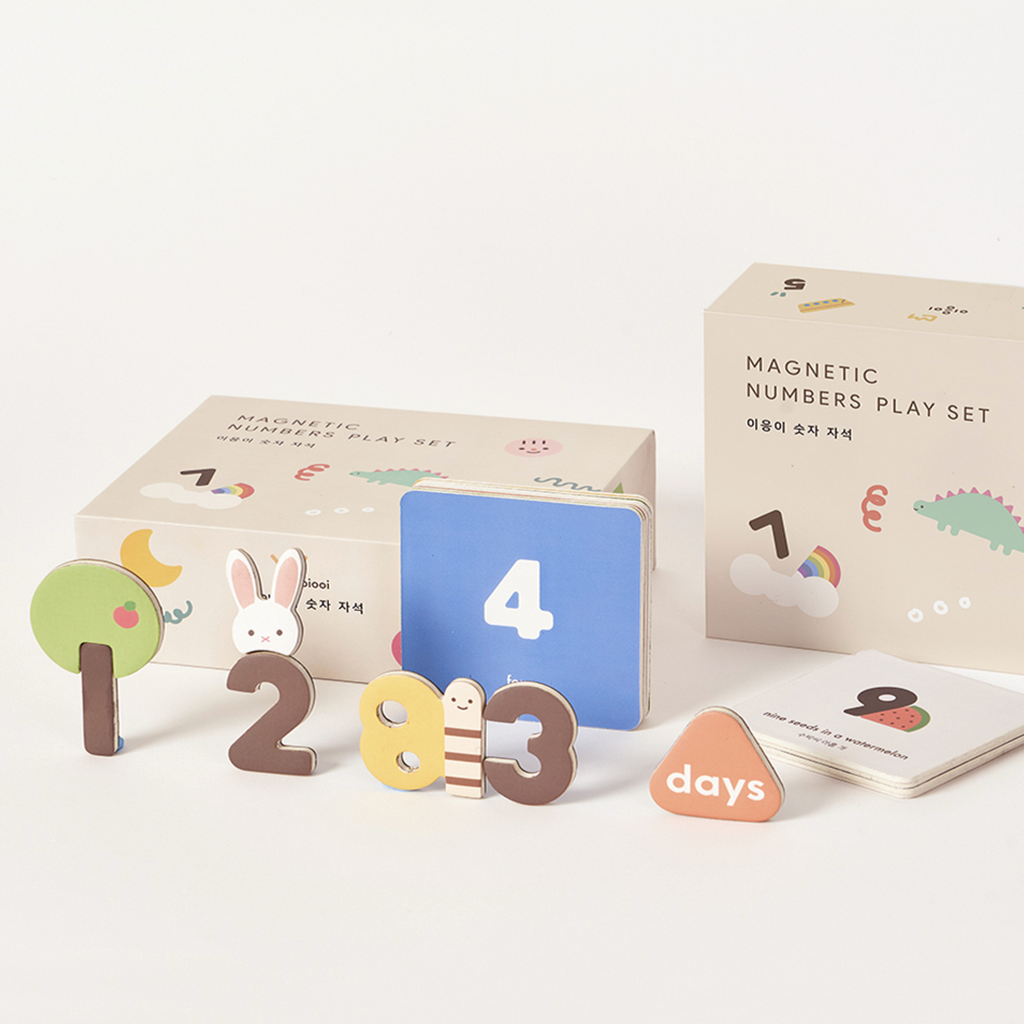 MAGNETIC NUMBERS PLAY SET