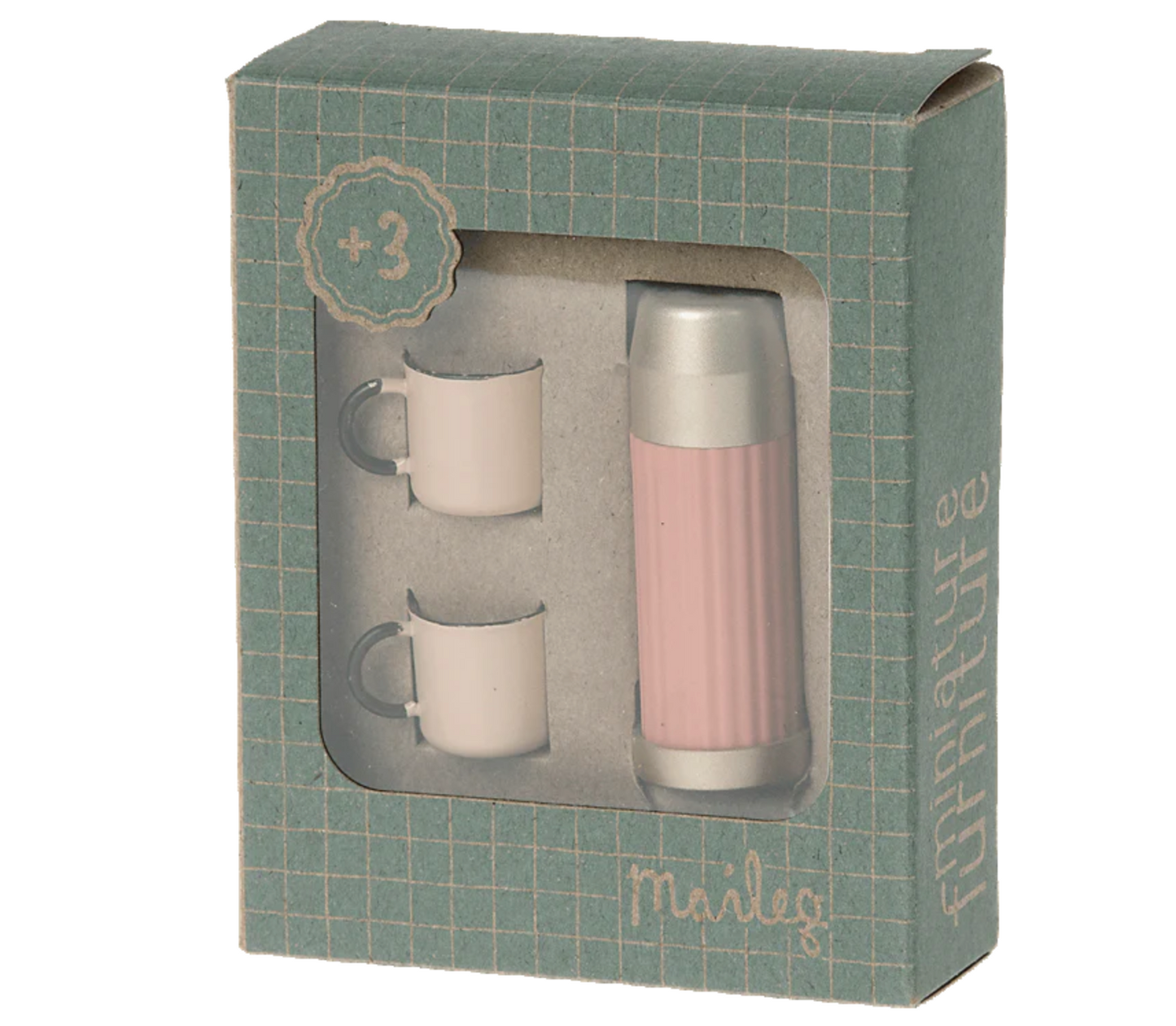 MAILEG THERMOS & CUP SET