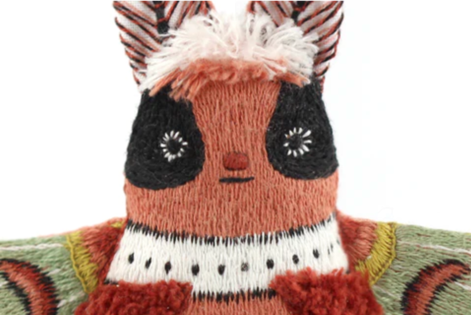 EMBROIDERY KIT LEVEL 3 - MOTH