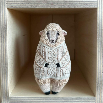 EMBROIDERY STARTER KIT LEVEL 3 - SHEEP