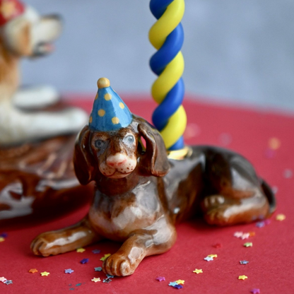 DACHSHUND CAKE TOPPER