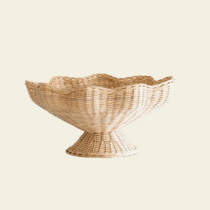 RATTAN FRUIT BOWL