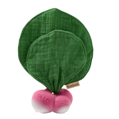 RAMONA THE RADISH WITTH DOUDOU TEETHER & BATH TOY