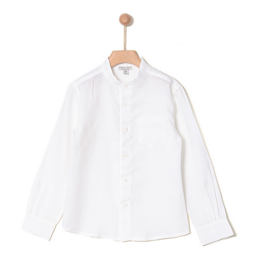 WHITE LINEN TUNIC