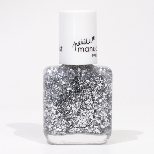 PETITE MANUCURIST - BARBOUILLE SMEAR  GILTTERY SILVER
