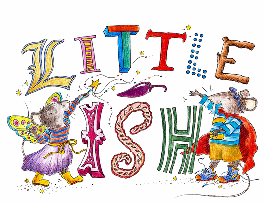 LITTLE-ISH COLORING BOOK