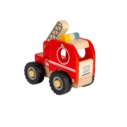 MINI WOODEN FIRE TRUCK