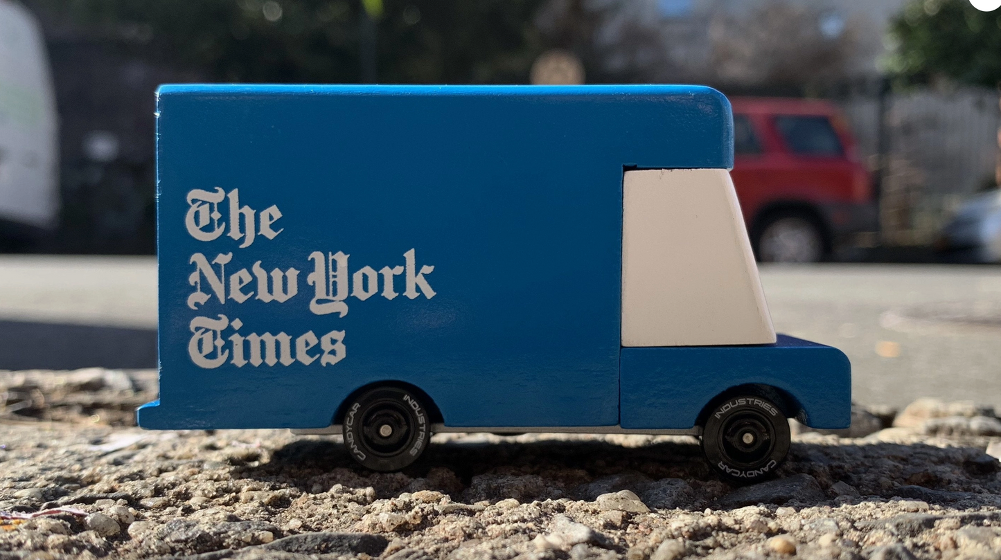 NEW YORK TIMES VAN