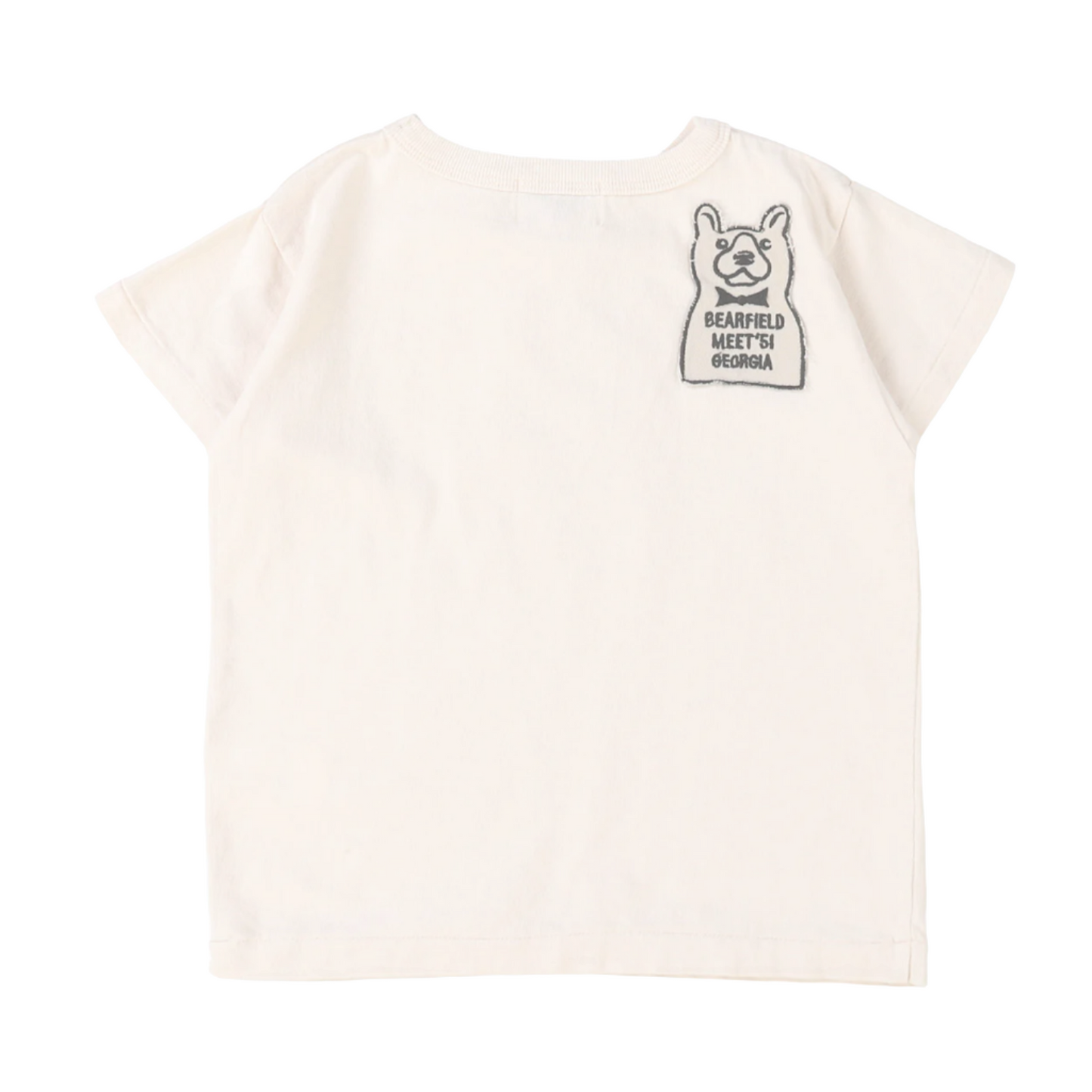 VINTAGE COTTON HONEYCOMB BEARHUG CAMP TEE