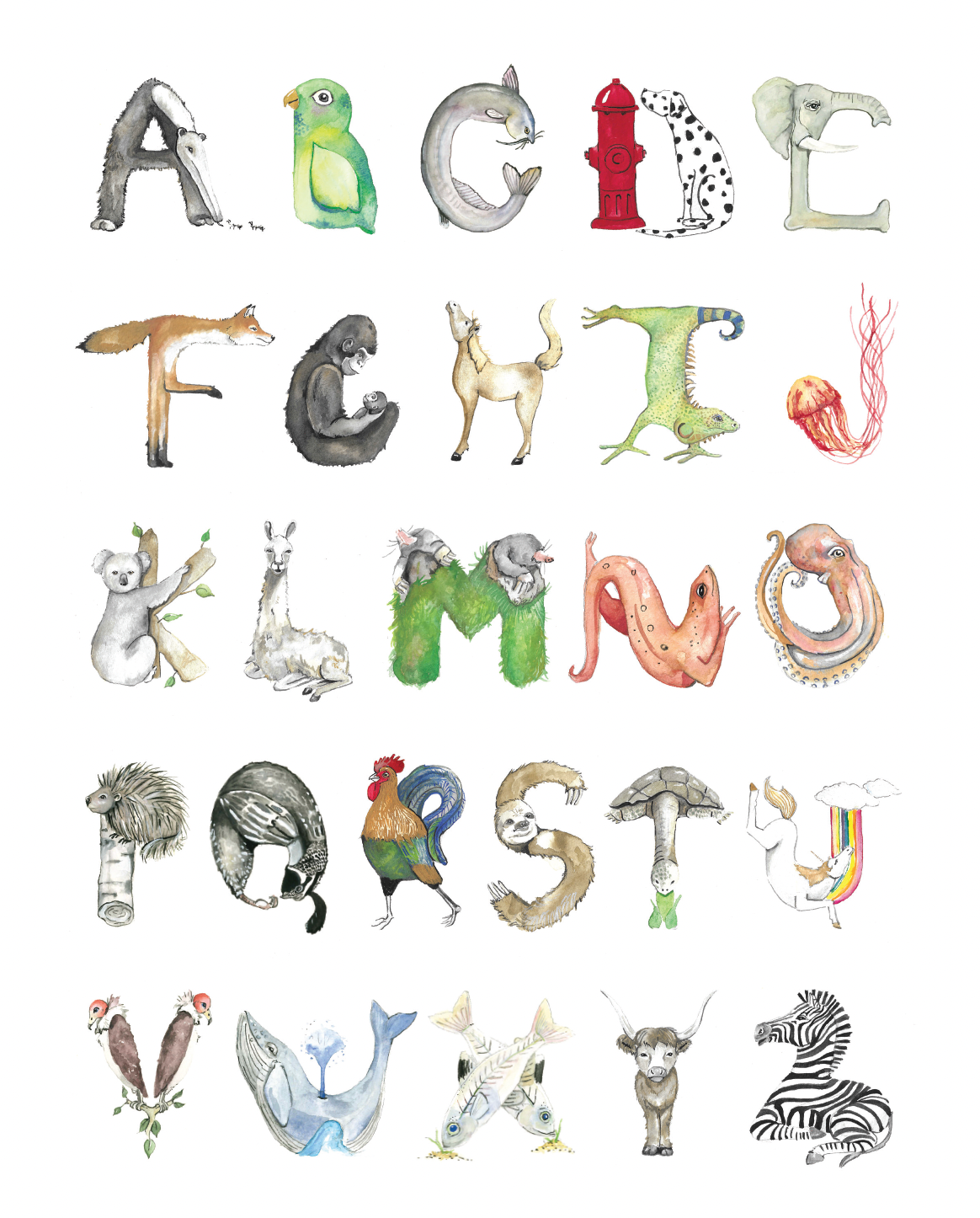 ALPHABET POSTER