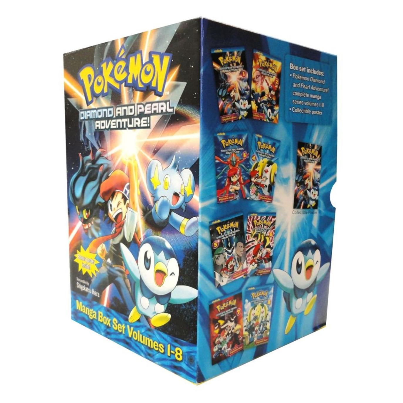 POKEMON DIAMOND AND PEARL ADVENTURE! MANGA BOX SET