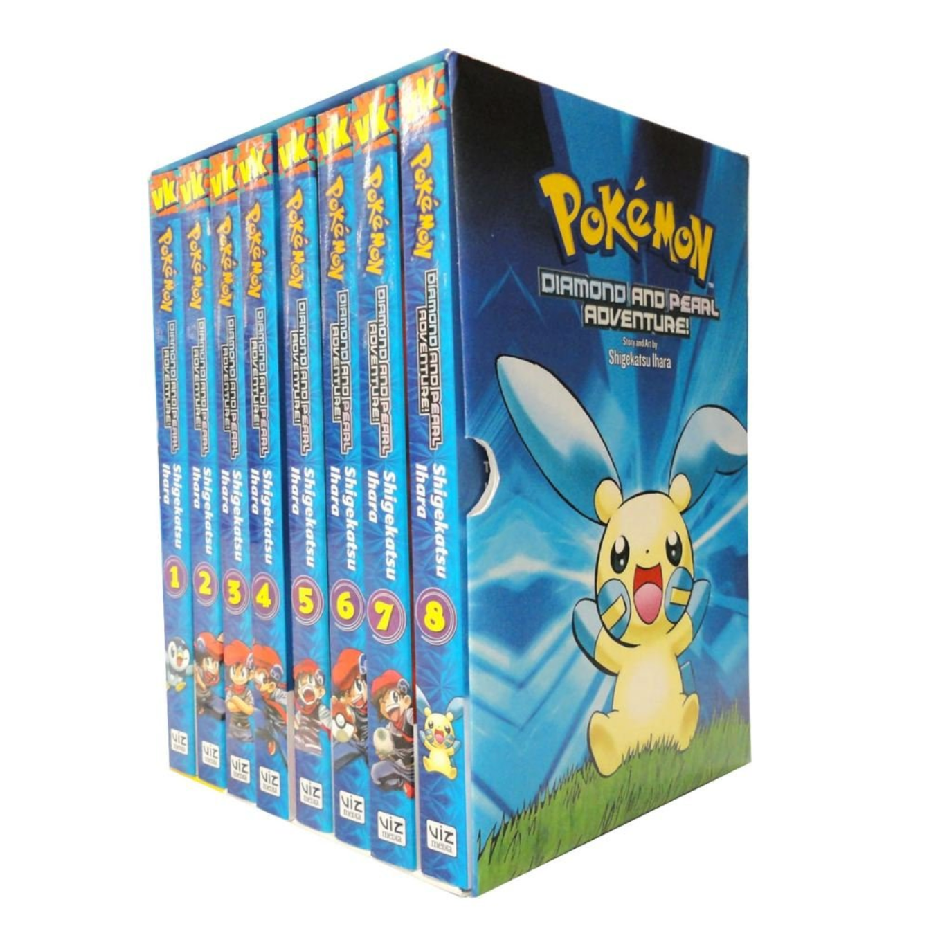 POKEMON DIAMOND AND PEARL ADVENTURE! MANGA BOX SET