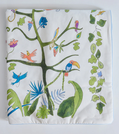 TROPICAL CHINOISERE QUILT