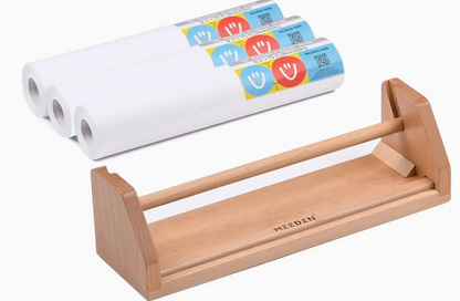 TABLETOP PAPER ROLL DISPENSER & PAPER ROLL