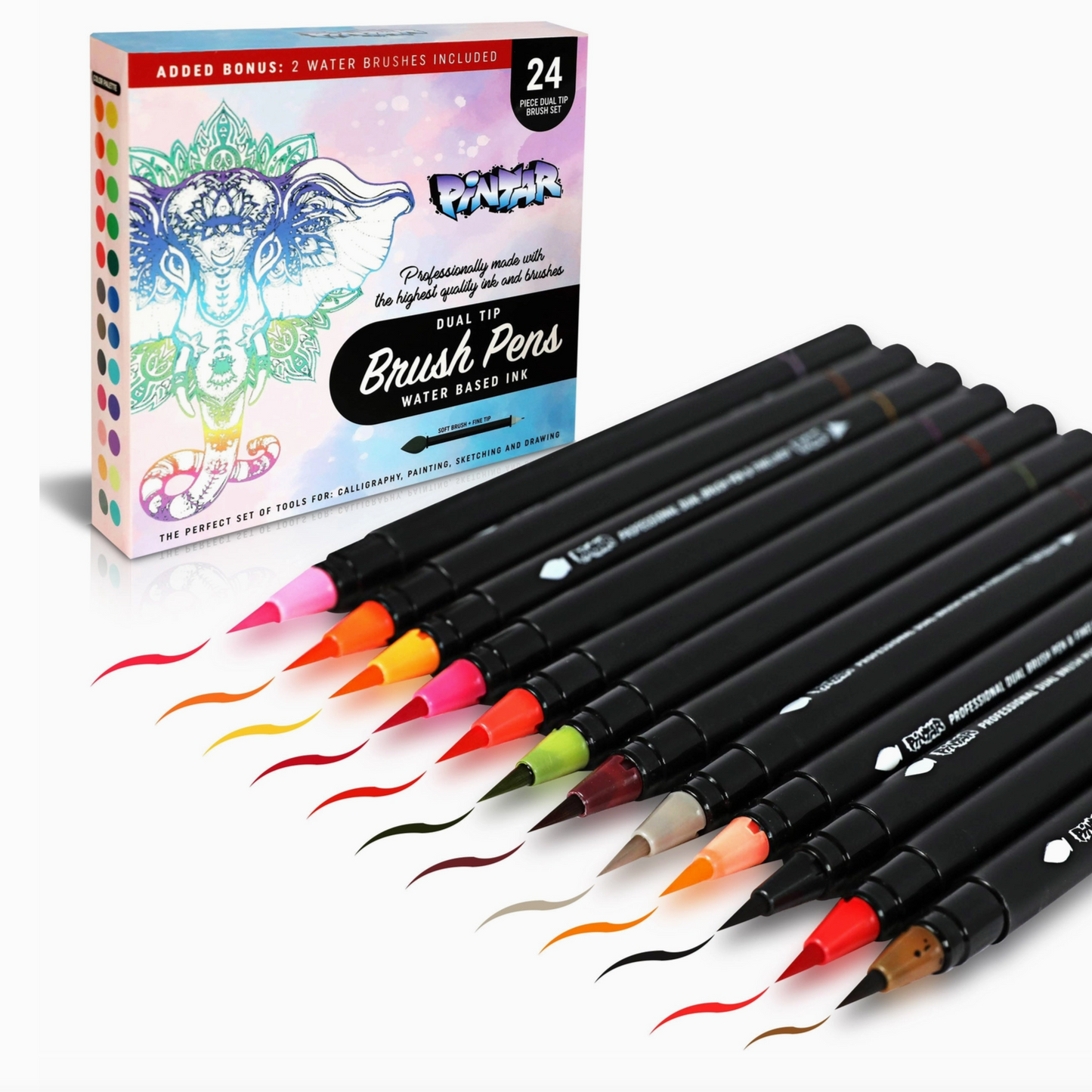 DUEL TIP MARKER SET - 24 SET