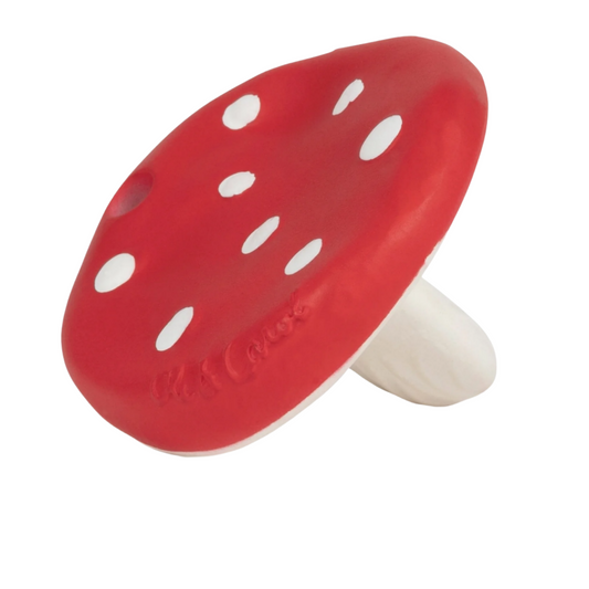 SPOTTY THE MUSHROOM TEETHER & BATH TOY