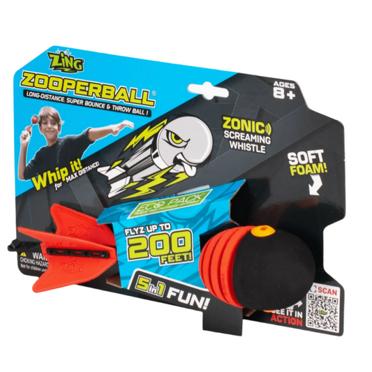 ZOOPERBALL ROCKET SHAPED BALL