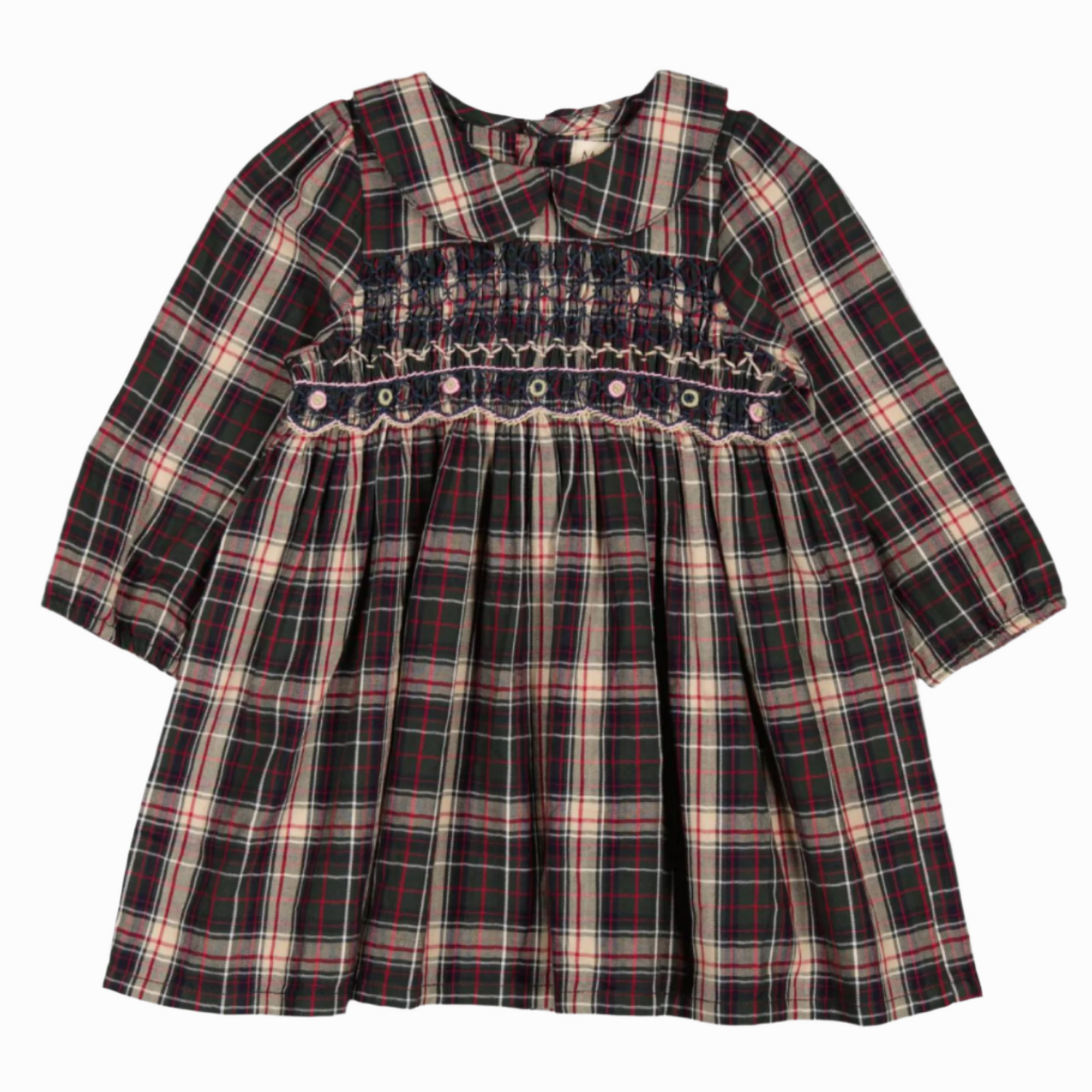 DAVA B PLAID DRESS