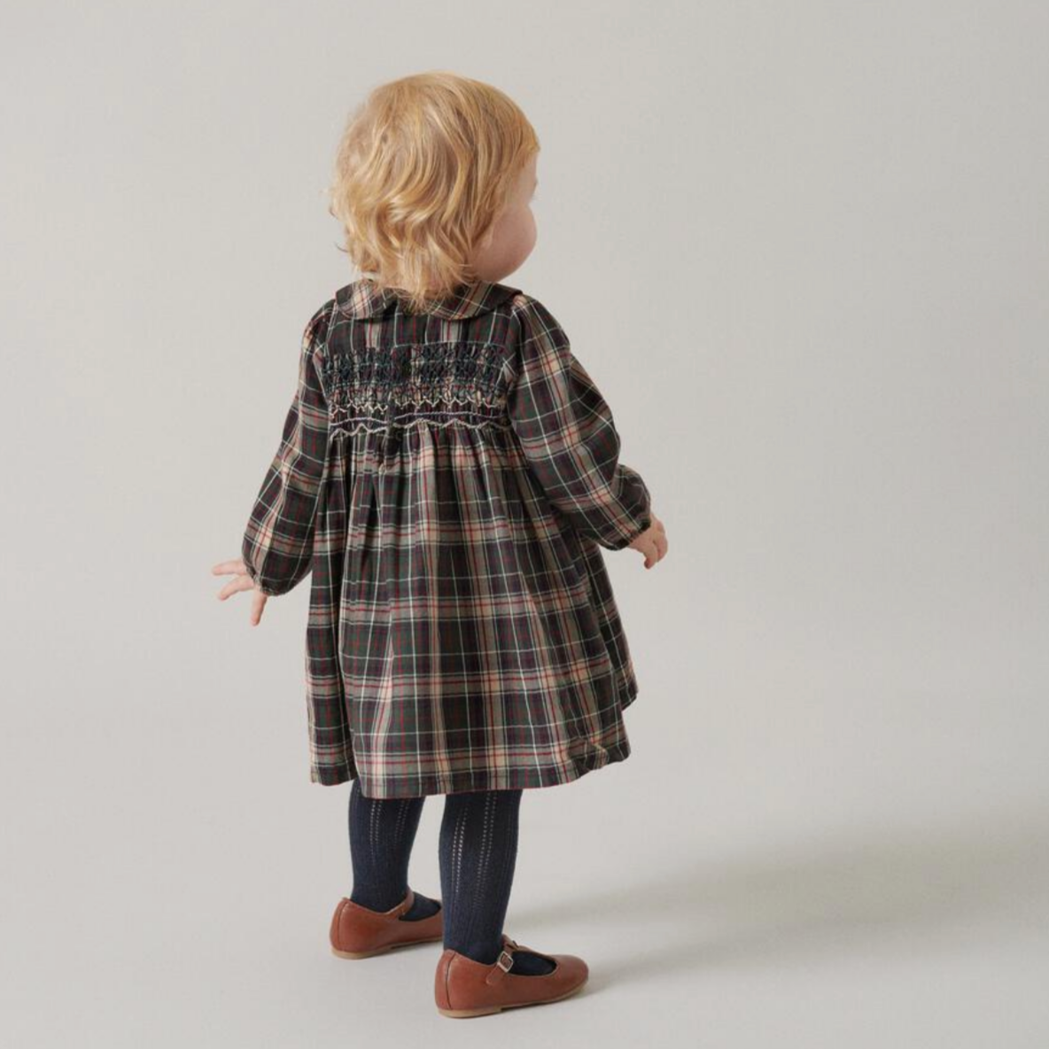 DAVA B PLAID DRESS